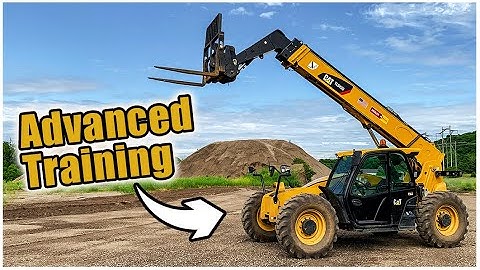How to Drive a Forklift - Advanced | Telehandler Forklift Training