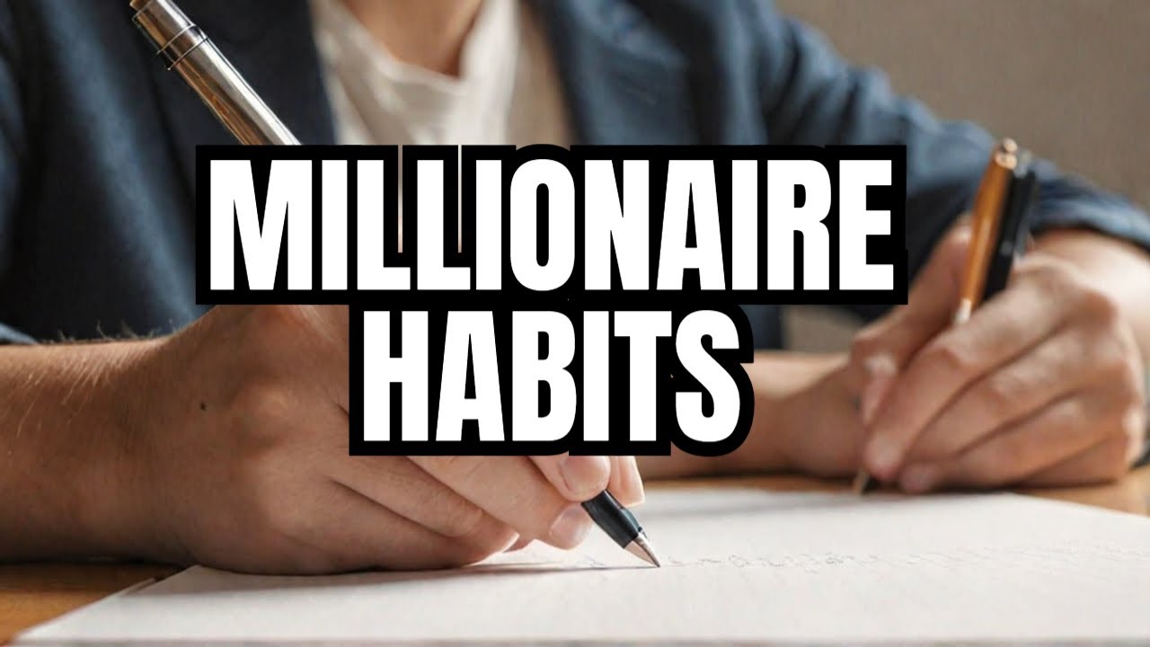 Wealth Building Habits Of Millionaires You Need To Know About - YouTube