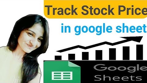 How to track Stock Price in google sheet|NSE live data (Real Time Stock Price)|by Neha Verma