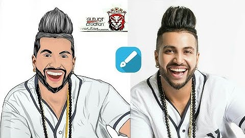 New VECTOR artwork cartoon image editing tutorial in INFINITE DESIGN APPLICATION