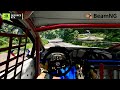 Rallying in beamng is seriously intense  mixed reality