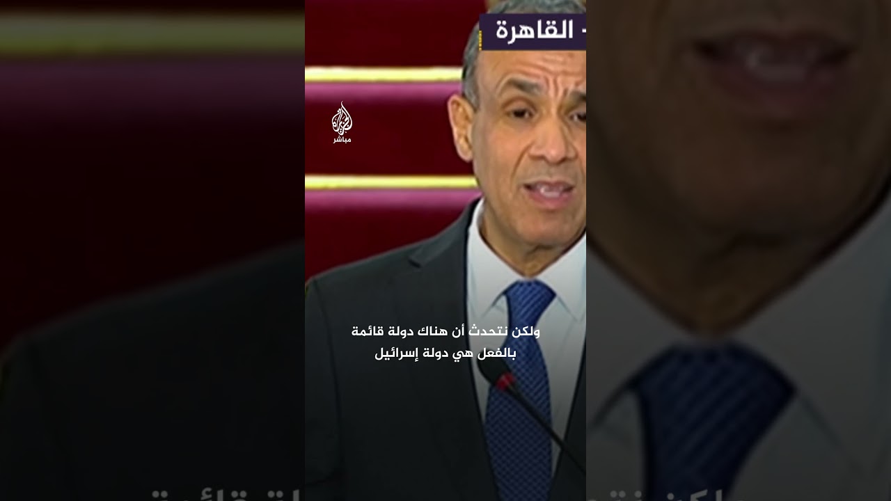 وزير الخارجية المصري: إسرائيل دولة قائمة بالفعل في المنطقة