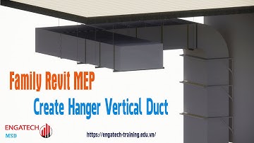 Create Duct Vertical Hanger - Very Easy