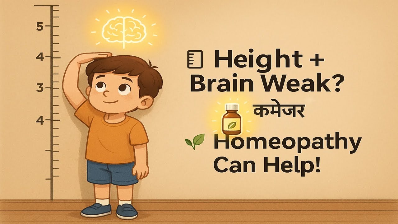 Physical & Mental Growth in Children | बच्चों के विकास की बेहतरीन होम्योपैथिक दवाइयां