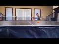 Paddle Palace Table Tennis Robot - Las Vegas Demostration - Odo Wang - Bill Ryan