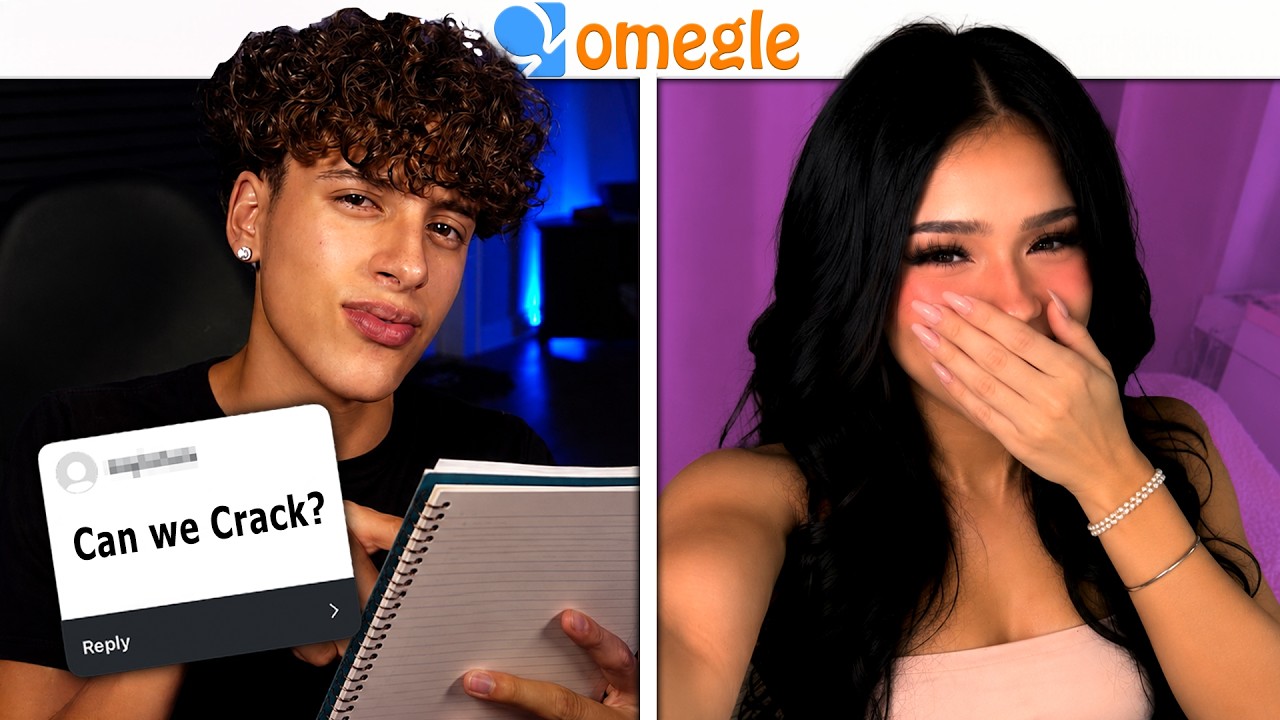 USING MY VIEWERS RIZZ LINES ON OMEGLE...