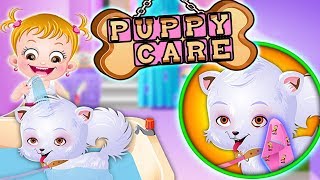 Baby Hazel Puppy Care💖Baby Play, Feed,Bath & Build Kennel for Cute Little Puppy | Baby Hazel Games screenshot 3