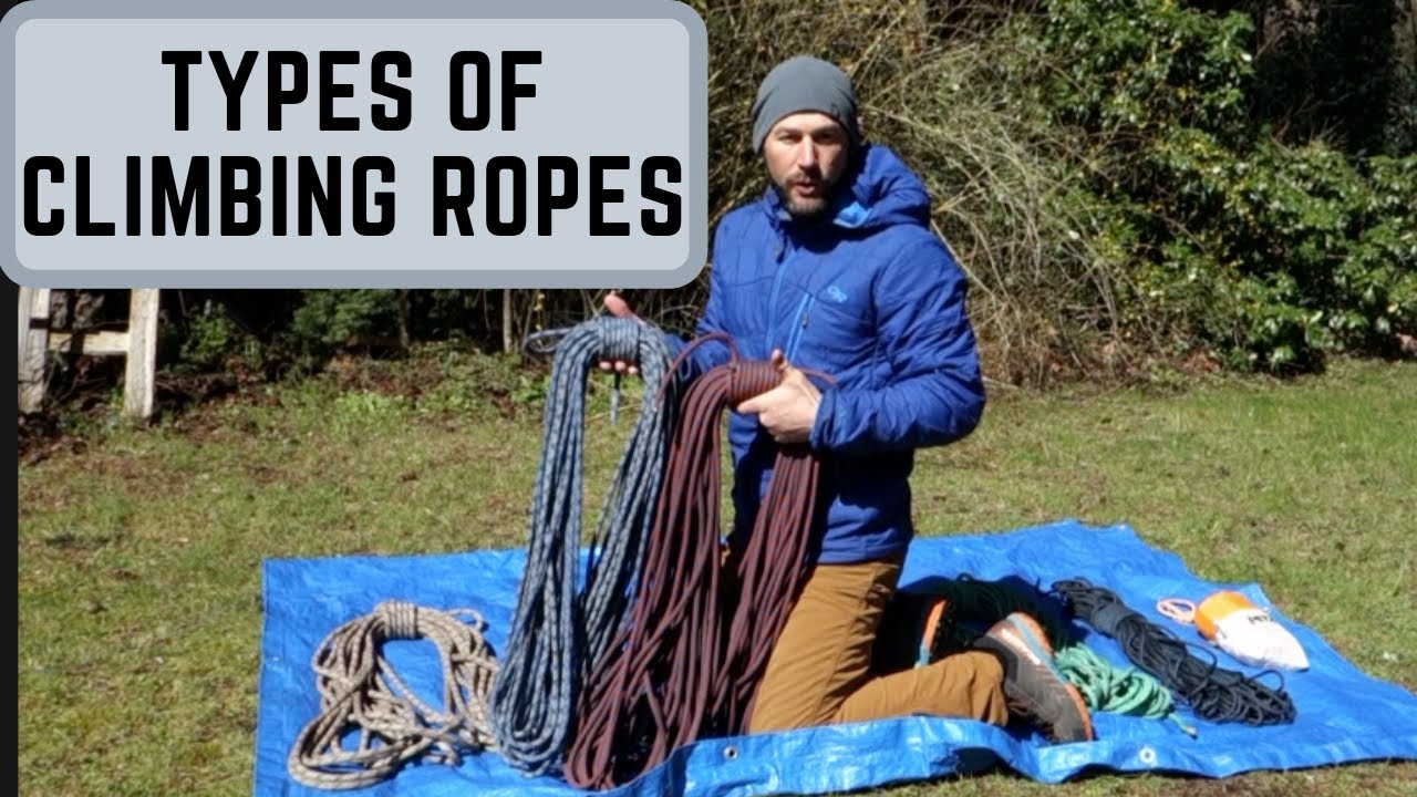 Types Of Ropes Used For Climbing YouTube Types Of Ropes Used For Climbing YouTube