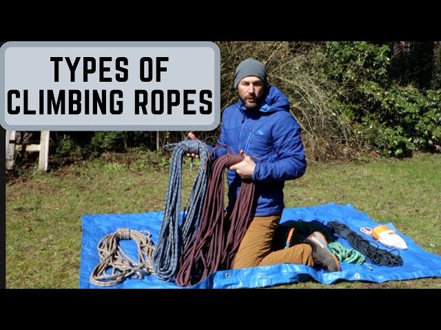 Climbing 2024 rope types