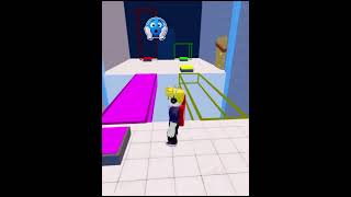 They left gugugaga noobie in teamwork obby #roblox #shots