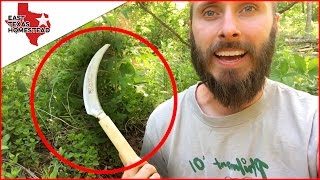 I Tried A Gr Sickle On Our Homestead