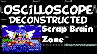 Sonic 1 - Scrap Brain Zone - Oscilloscope Deconstruction