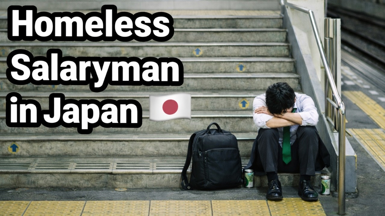 A Sad Day in Tokyo as a Homeless Salaryman 🇯🇵