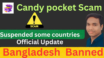 Candy pocket new update || Bangladesh Banned official news || candy pocket new update kyc
