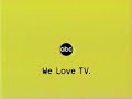 ABC 1998 Ident We Love TV ABC 1998 Ident We Love TV