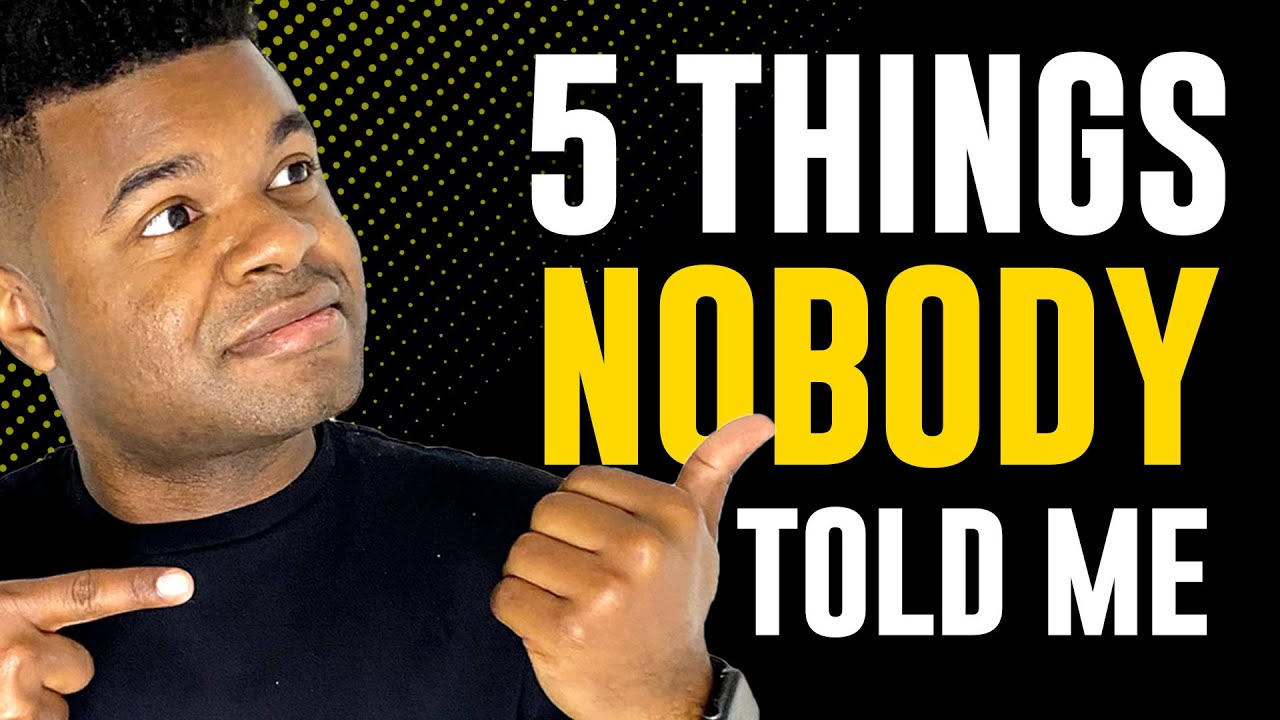 5 Things I Wish I Knew As A New Agent