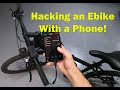 Hacking an Ebike with a phone: Reprogamming Bafang Mid Drives!