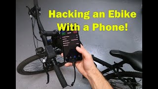 Hacking an Ebike with a phone: Reprogamming Bafang Mid Drives! screenshot 2