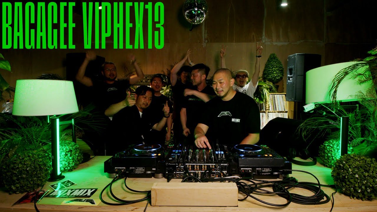 BAGAGEE VIPHEX13 | MIXMIXTV POP-UP STUDIO / SFACTORY
