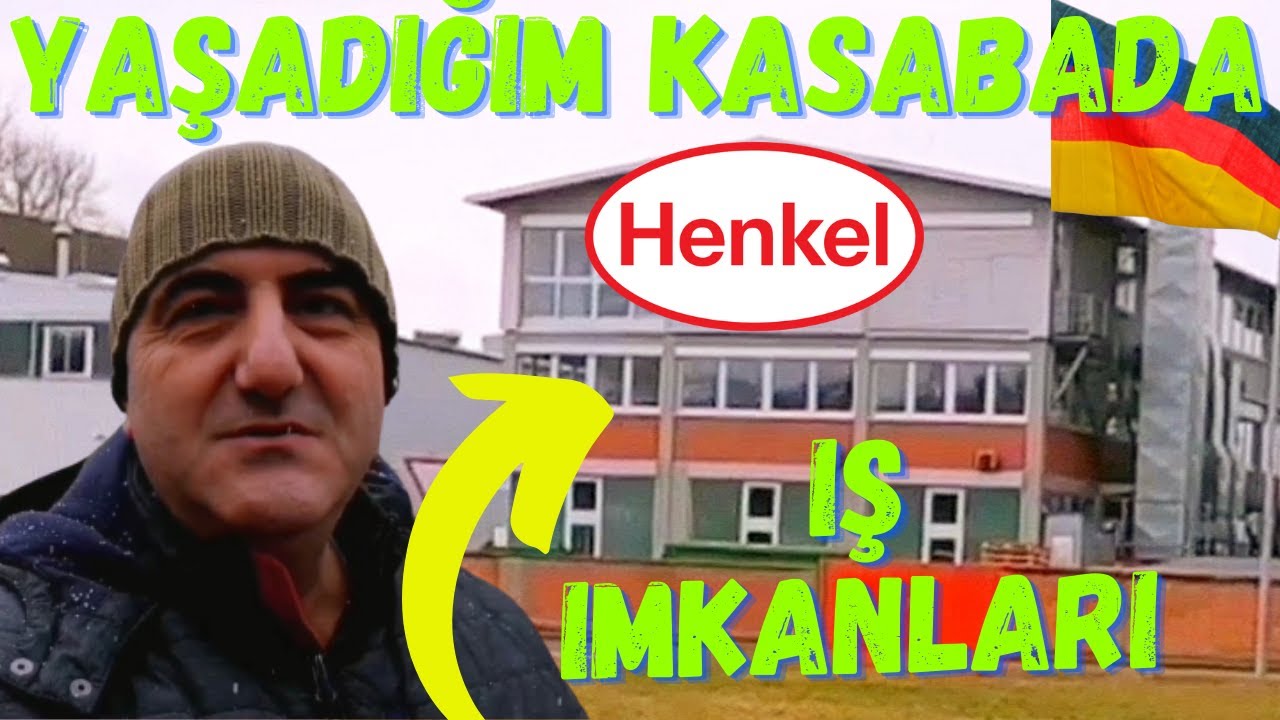 Almanyada yaşadığım Kasabada Fabrika ve İş imkanları