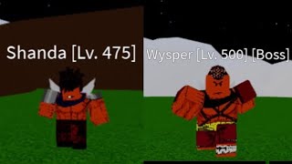 Defeating whisper and shanda in skylands