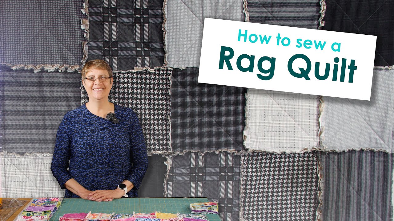 Rag Quilt Sewing Tutorial | Make an Extra Soft and Reversible Quilt