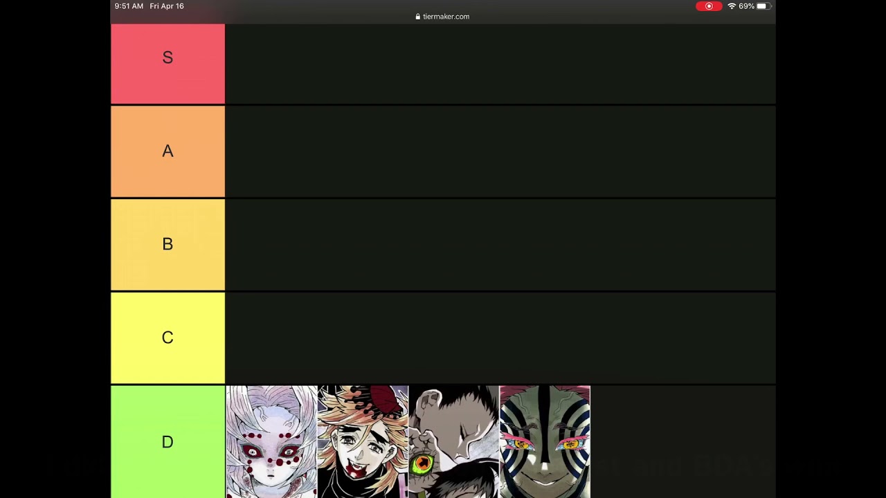 Demon Slayer Legacy tier list