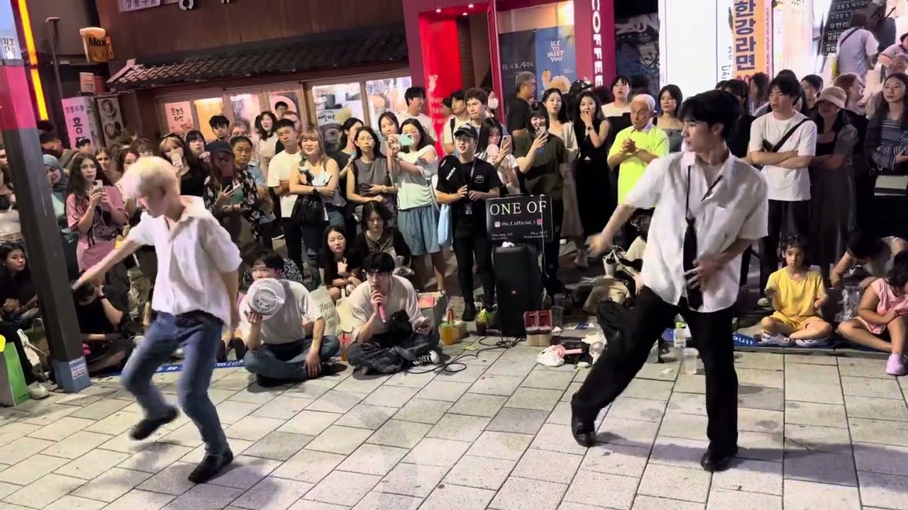 HONGDAE K-POP BUSKING - [EXO] The Eve