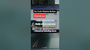 Carrd.co - no-code website builder