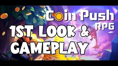 Coin Push RPG - First Look & Gameplay (Review)