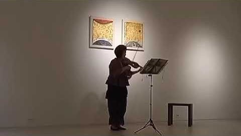 鶴見de古楽　ジン･キム　無伴奏バロック･ヴァイオリン･リサイタル vol.3 予告動画