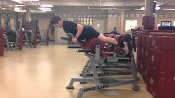 Back Extension Row