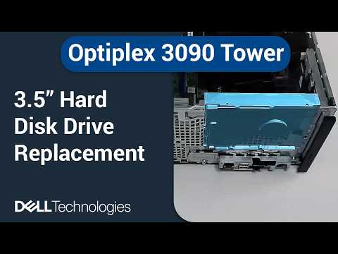 Dell Optiplex 3090 Tower | How to replace the 3.5" hard disk drive (HDD)
