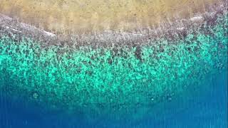 Aerial Views over the Turquoise Paradise in Greece asmr  🌊