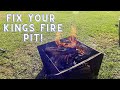 How to Fix an Adventure Kings Firepit! | Get more Airflow in a 4WD Supacentre Firepit!