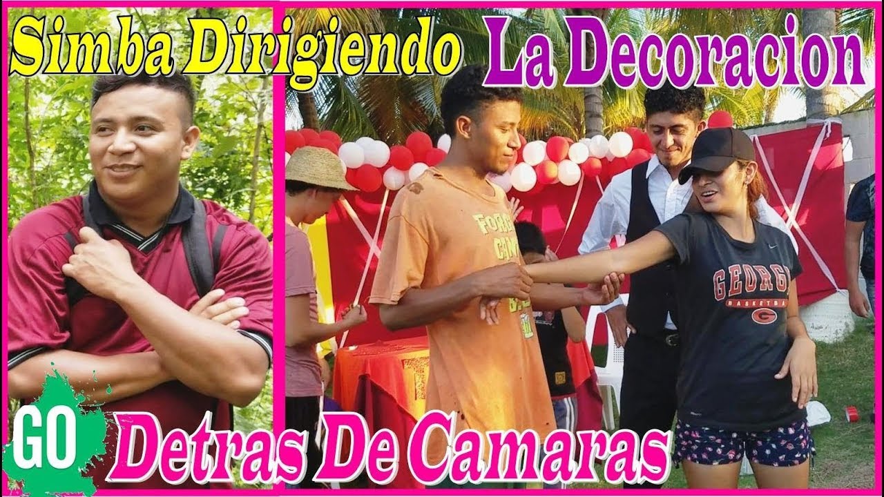 mexicano restaurant SIMBA DIRIGIENDO LA DECORACIÓN DETRÁS DE CÁMARAS - Cena Romántica Diana y Jose P/5 El Salvador Go