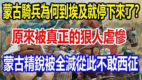 蒙古騎兵為何到埃及就停下來了？原來是被真正的狠人虐慘，蒙古精銳被全滅從此不敢西征 - 天天要聞