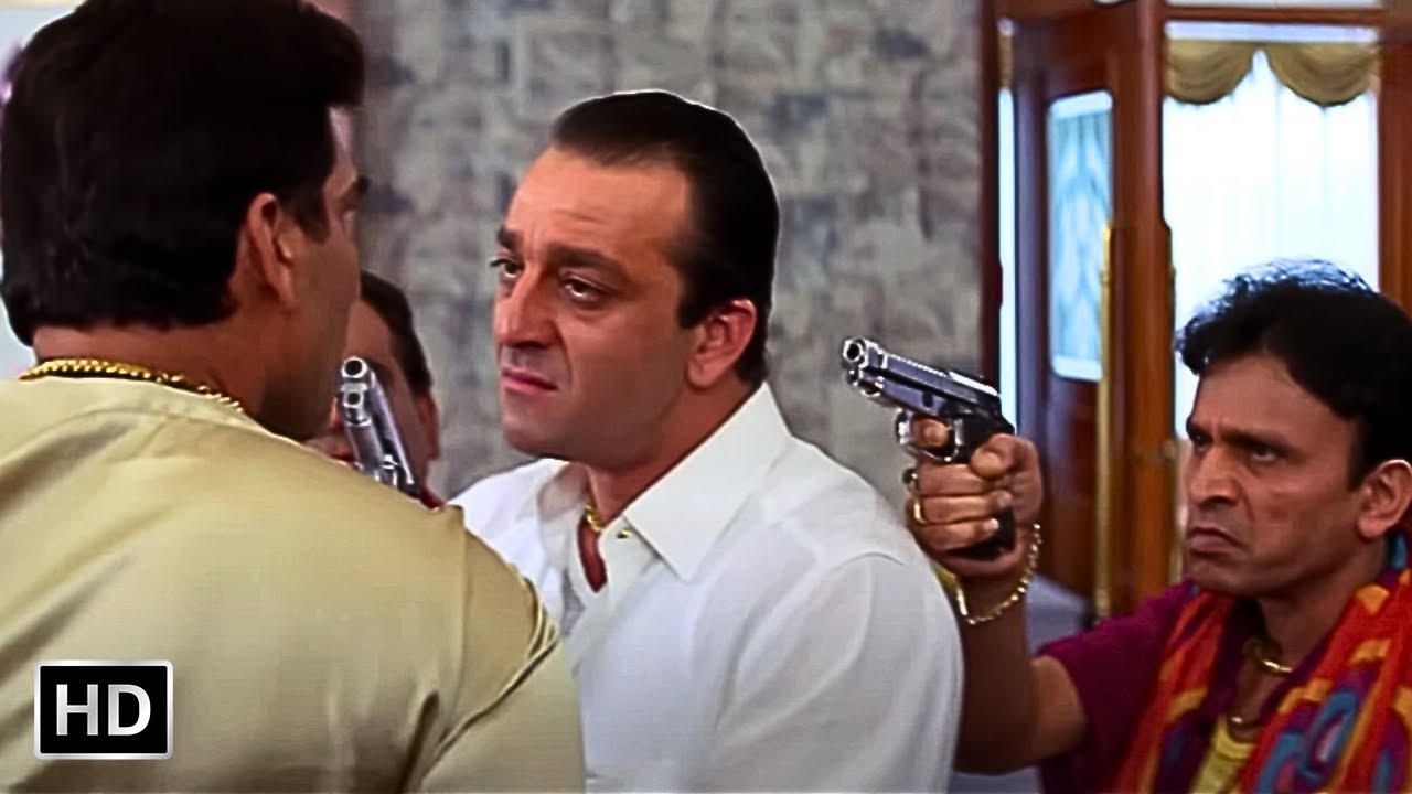 मेरा ही पैदा किया हुआ मेरा बाप बनना चाहता है - Hum Kisise Se Kam Nahi - Ajay Devgan, Sanjay Dutt -HD