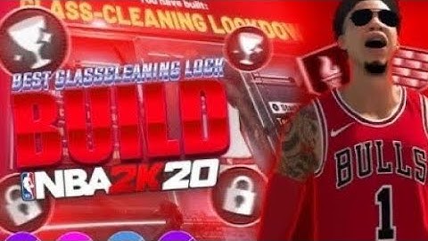 *NEW* BEST CENTER BUILD ON NBA 2K20! *RARE GLASS CLEANING LOCKDOWN*