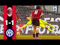 Tătăruşanu saves a penalty: AC Milan 1-1 Inter | Highlights Derby