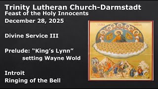Feast of the Holy Innocents - December 28, 2025