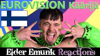 EUROVISION RAMMSTEIN TECNO POP SONG?!? | Käärijä - Cha Cha Cha (Finland) | ELDER EMUNK REACTION