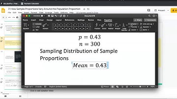 MTH 245 Unit 2 Practice Test Sampling Distribution of Sample Proportions