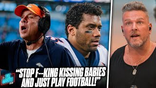 Sean Payton To Russell Wilson "Stop Kissing Babies & Play Football!" | Pat McAfee & Peyton Manning