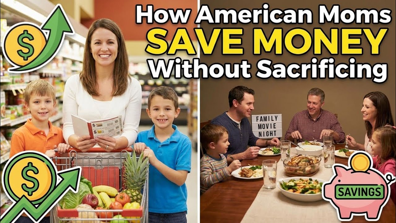 How American Moms Save Money Without Sacrificing