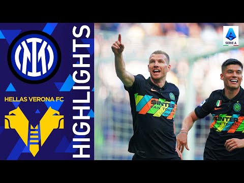 Inter 2-0 Hellas Verona | Dzeko strikes in Nerazzurri home win | Serie A 2021/22