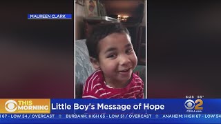 4-Year-Old Boy Reminds Us 'Don't Worry About A Thing'