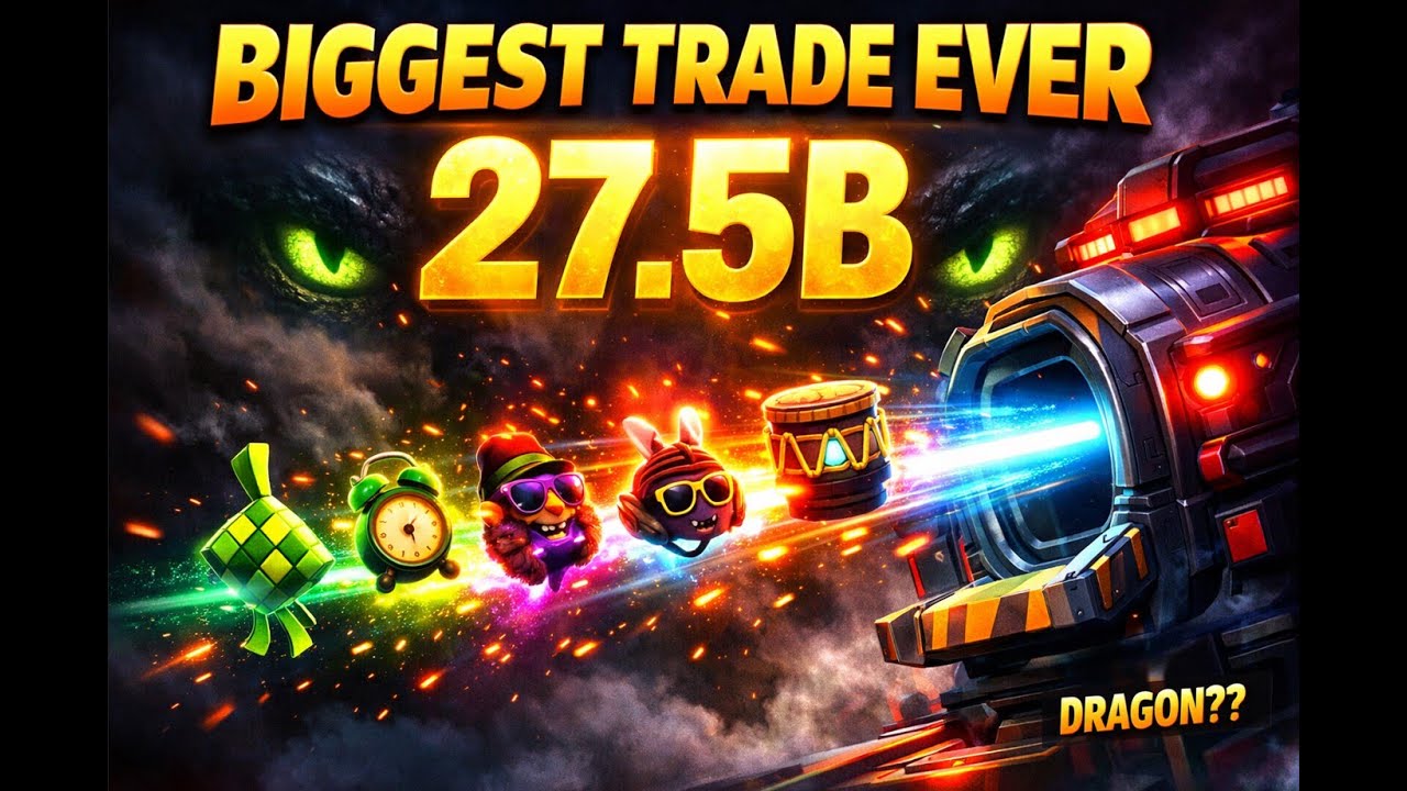 BIGGEST TRADE EVER… 27.5B ALL IN for the DRAGON (Steal The Brainrot)
