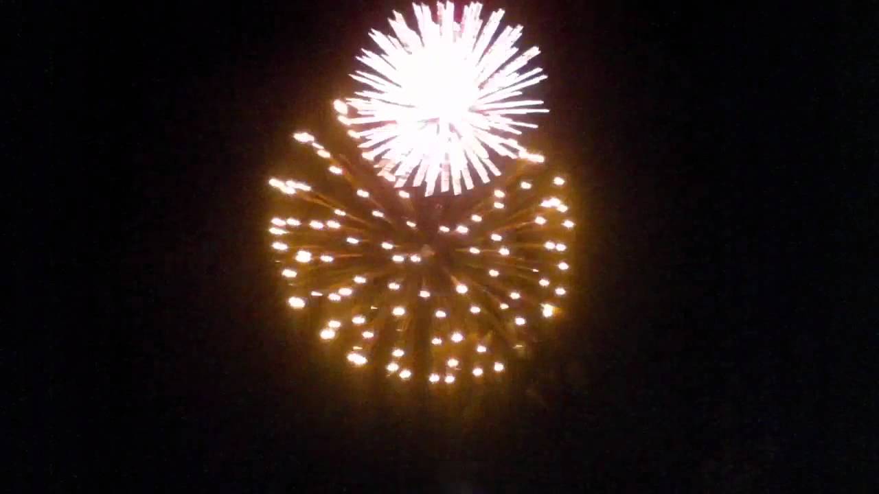 Hagan park July 3 mini fireworks show part 1 YouTube