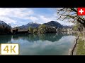 River Aare in Interlaken, Switzerland | Spring 2021【4K】
